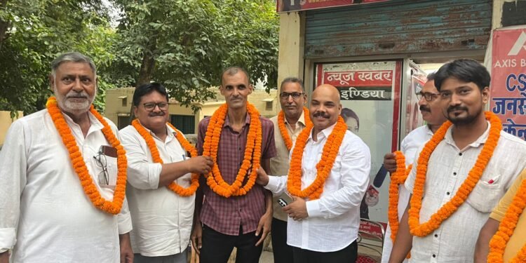 केराकत पत्रकार संघ में अध्यक्ष व महामंत्री लगातार चौथी बार निर्विरोध निर्वाचित