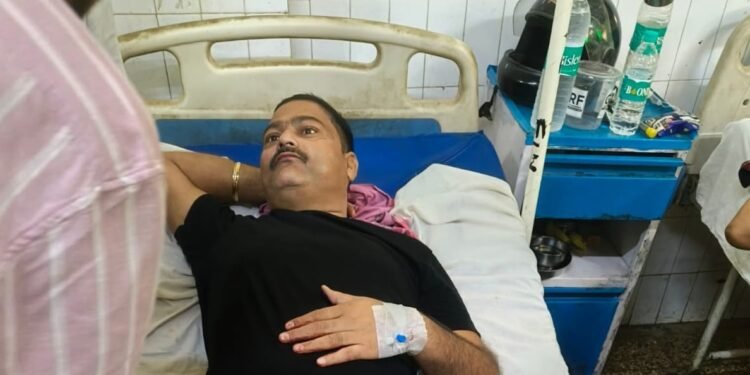 जौनपुर मॉर्निंग वॉक कर अध्यापक पर अज्ञात बदमाशों ने चलाई गोली, रेफर