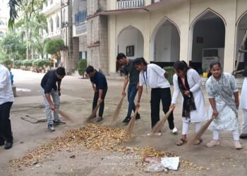 स्वयंसेवक सेविकाओ ने चलाया स्वच्छता जागरूकता अभियान