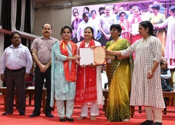 विश्वविद्यालय में दीक्षांत समारोह का हुआ पूर्वाभ्यास