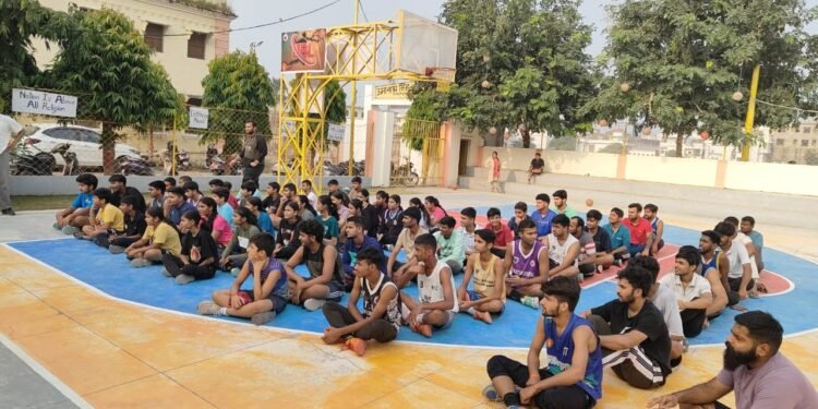 जौनपुर.17 वीं बास्केटबाल होम टूर्नामेंट कल से, तैयारी पूरी