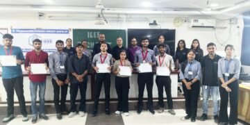 आई ट्रिपल ई स्थापना सप्ताह में छात्रों ने दिखाई तकनीकी प्रतिभा