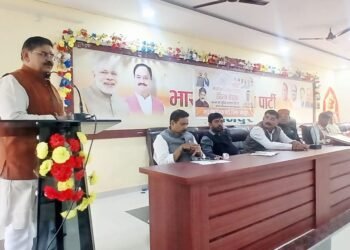 भाजपा विधान परिषद स्नातक क्षेत्र की सीट को बडे़ अंतर से जीतने के संकल्प के साथ चुनाव में उतरेगी : सुरेन्द्र