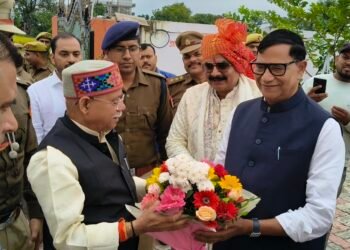 बदलापुर महोत्सव: कृपाशंकर सिंह ने राज्यपाल शिवप्रसाद शुक्ल का किया स्वागत