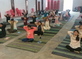 मोहम्मद हसन पीजी कालेज जौनपुर में पाँच दिवसीय योग प्रशिक्षण शिविर प्रारम्भ