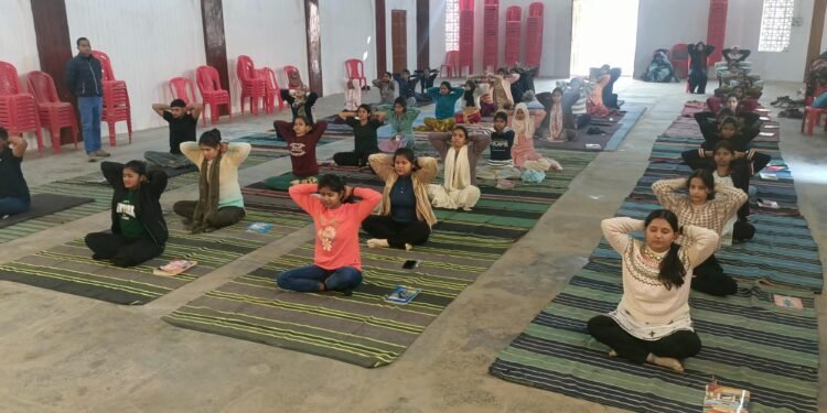 मोहम्मद हसन पीजी कालेज जौनपुर में पाँच दिवसीय योग प्रशिक्षण शिविर प्रारम्भ
