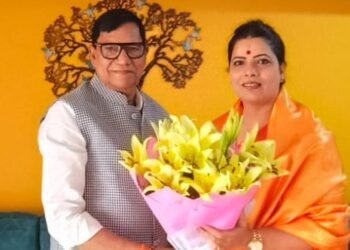 भाजपा महापौर रितु तावड़े का कृपाशंकर ने किया सम्मान