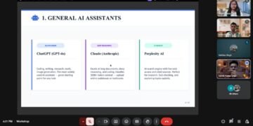 विश्वविद्यालय में आईईईई द्वारा ‘एआई मेड ईज़ी’ कार्यशाला श्रृंखला का आयोजन