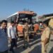 खड़े ट्रक से टकराई रोडवेज बस:चालक की मौत, 9 यात्री घायल
