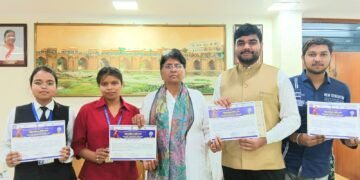 अभिनव कीर्ति पाण्डेय ने राष्ट्रीय भाषण प्रतियोगिता में पाया द्वितीय स्थान