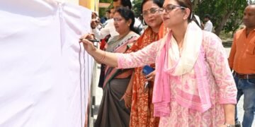 नारी शक्ति वंदन एक्ट के समर्थन में हुआ मेगा हस्ताक्षर अभियान 