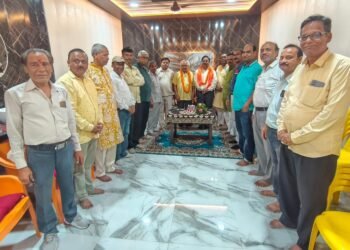 कार्यकारी राष्ट्रीय अध्यक्ष सत्य प्रकाश को किया सम्मानित