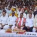 गिरीश चंद्र यादव के नेतृत्व में प्रधानमंत्री जी के प्रेरणादायी बातों को लोगों ने सुना