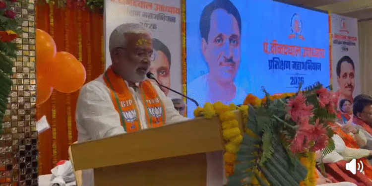 भाजपा चुनाव जीतने की मशीन नहीं, बल्कि राष्ट्र निर्माण का माध्यम: स्वतंत्र देव सिंह