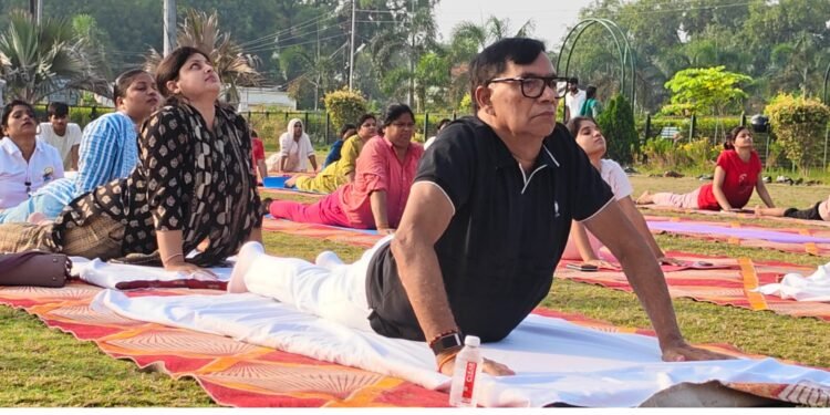 योग को जीवनशैली का हिस्सा बनाएं: कृपा शंकर सिंह