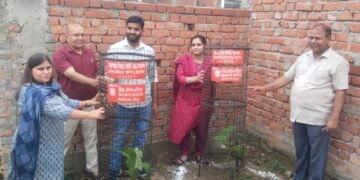 एक पेड़ माँ के नाम’ अभियान के तहत नगर पालिका ने शुरू किया वृक्षारोपण महाअभियान