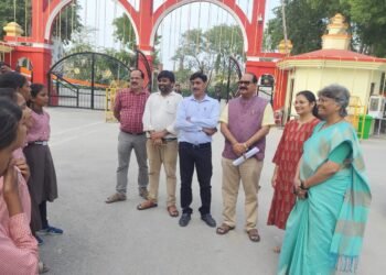 पीयू दीक्षांत की तैयारियों का कुलपति ने लिया जायजा