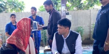 नीलदीप एकेडमी में निःशुल्क स्वास्थ्य शिविर, 350 मरीजों का परीक्षण