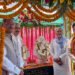 जौनपुर में बृजेश सिंह ने किया नीलदीप एकेडमी  के संस्थापक की प्रतिमा का अनावरण